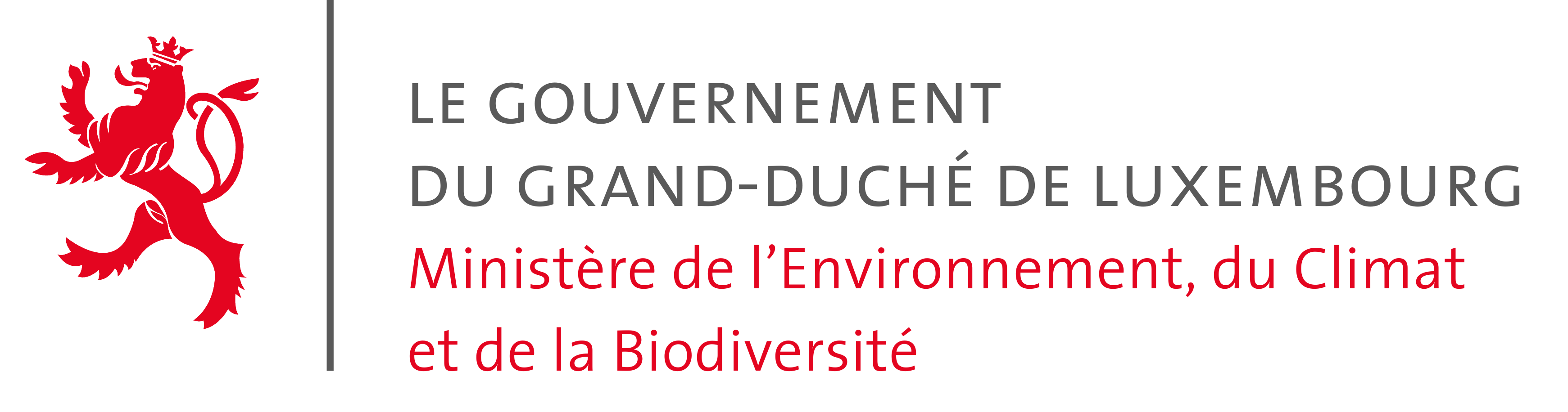 Le Gouvernement du Grand-Duché de Luxembourg — Ministère de l'Environnement, du Climat et de la Biodiversité